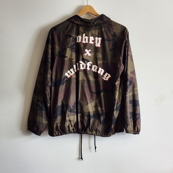 Obey x Wildfang Collab Camouflage Jacket - Picture 2 of 4